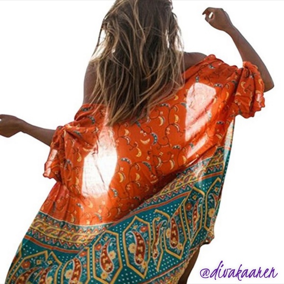 Stunning Duster/Bohemian/Festival/Coverup - Picture 2 of 7